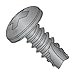 #4 x 1/2" Type 25 Thread Cutting Screws/Phillips/Pan Head/Steel/Black Zinc (Carton: 10,000 pcs)