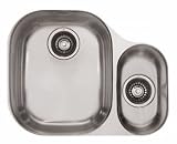 CPX-160 23 Undermount Double Bowl Stainless Steel Sink with 18-Gauge and Polished