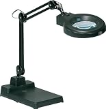 TABLE TOP DELUXE 5X MAGNIFIYING LAMP Black
