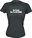 Real Friends Help You Kill Zombies Women's Tee Shirt in 6 Colors Small thru XXL