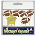 Football Birthday Candles, 6pc