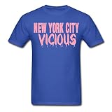 Hugogo Classic On Discount Vicious New York City Royal blue Males Shirt M