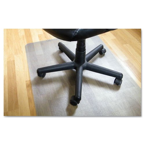 Ecotex Recycled PET Smooth Back Chairmat for Hard Floors, 48 x 60 Inches, Tinted (ECO4860EP)