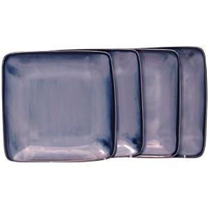 Sango Nova Square Salad Plates, Set of 4