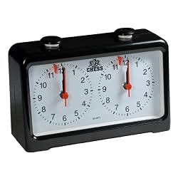 Royal Crest Analog Chess Clock/Timer by WE Games
