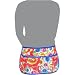 Gardener\'s Oilcloth Apron - Floral (red)
