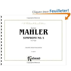 Gustav Mahler Symphony No. 5 in E Major: For One Piano/Four Hands
