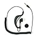 Zeadio ZP-AR127 Receiver/Listen ONLY G Shape Earpiece with 3.5mm Connector for Cell Phone, Two-Way Radios, Transceivers and Radio Speaker Mics Jacks