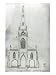 Design For a Church, 1821 Art Giclee Poster Print by Augustus Charles Pugin, 18x24