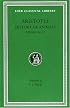 Aristotle : History of Animals, Books IV-VI (Loeb Classical Library No. 438)