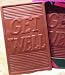 Get Well Card in Solid Milk Chocolate