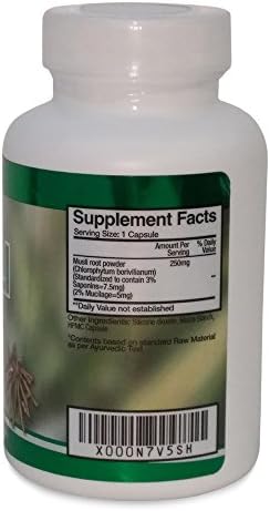 250 Milligram Musli Pills With Many Vitamins and Minerals for Men Power and Vitality