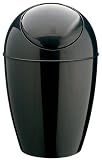 Umbra 086401-041 Eco-Friendly 2-1/2-Gallon Sway Can, Black Recycled