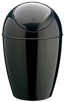 Umbra Eco-Friendly 2.5-Gallon Sway Can, Black Recycled