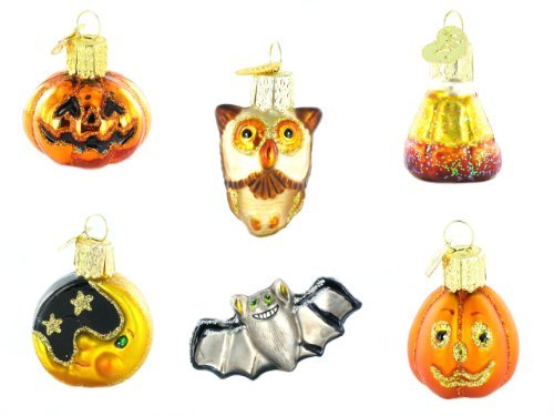 Old World Christmas Mini Halloween Ornament Set Old World Christmas Mini Halloween Ornament Set