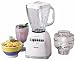 Kitchen & Housewares : Oster 6646 Osterizer 12-Speed Blender with Glass Jar and Food Processor, White