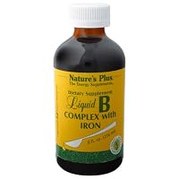 Nature's Plus - Liquid B Complex W/Iron, 8 fl oz liquid