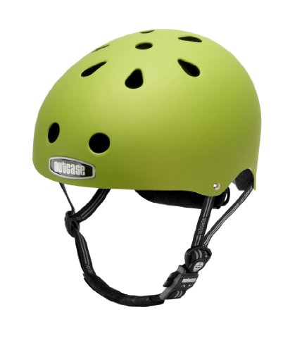 Nutcase Chartreuse Metallic Matte Bike Helmet