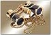 Opera Glasses Carmen Lightweight, Compact and Neck Chain in Black
