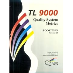 Tl 9000 Quality System Metrics: Book 2