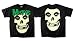 Misfits Glow in the dark Jurek Skull Officially Licensed Cotton T-Shirt Apparel Merchandise