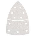 Wolfcraft 1128000 10 Haft-Schleifbl�tter f�r Farbe und Lack, Korn 120, gelocht