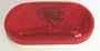 Bargman 34-40-011 #400 Series Red Clearance Light Replacement Lens