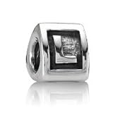 Pandora Damen-Bead  Sterling-Silber 925 Buchstabenelement “L” KASI 79323-L
