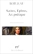 Satires, �p�tres, art po�tique