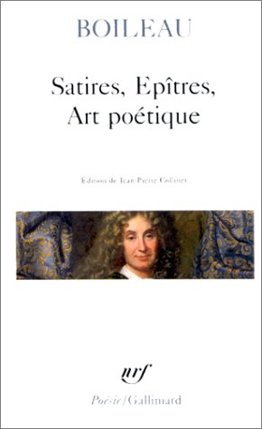 Satires, �p�tres, art po�tique