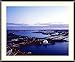 Day Dawns in Washington - Inspiring approx. 22"x26" Framed & Matted - 7/8" Rounded, Shiny, Black Metal Frame - Photographic Print by Carol M. Highsmith