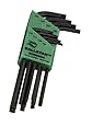Bondhus 11332 Set of 8 BallStar L-wrenches, sizes T9-T40
