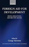 ISBN 9780199580934 product image for Foreign Aid for Development: Issues, Challenges, and the New Agenda (Unu-Wider S | upcitemdb.com