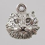 small cats face charm