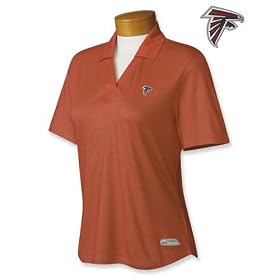 Buy Atlanta Falcons Ladies CB Drytech Birdseye Polo by Cutter & Buck