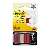 3M/COMMERCIAL TAPE DIV. / Legal flags, privileged, red, 1 x 1-7/10, 50 flags per dispenser pack / MMM681PRIV / Sold as 1 Pack / Mfr Part # 681PRIV \*/ Legal flags, privileged, red, 1 x 1-7/10, 50
