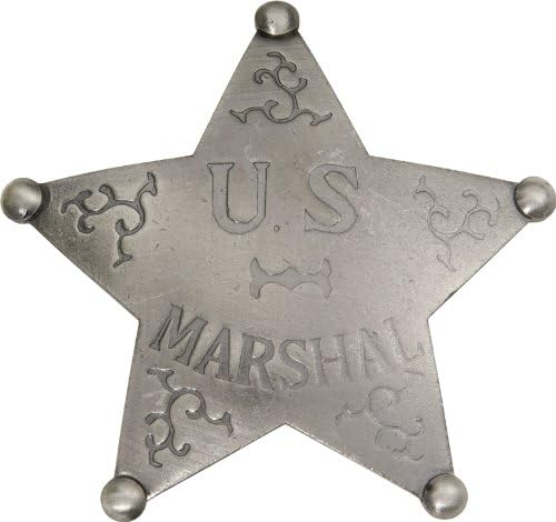 Old West U.S. Marshal Badge Replica