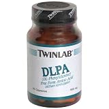 TwinLab DLPA, 500 mg, 60 Capsules (Pack of 3)