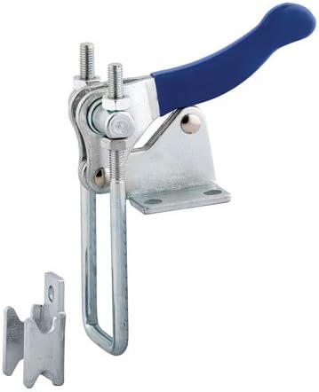 500 lbs. Cap., 1.53 Drawing Movement, M4 Hook Size, Pull Action Latch Clamp, Economy Toggle Clamp (1 Each)