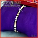 14K 2 Tone .50 CTW Bezel Set Diamond Bracelet