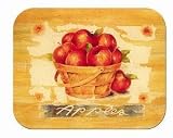 Tuftop Tempered Glass Kitchen Board, Basic Design Collection - Apple Basket
