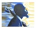 Eric Dolphy "Blue Note" People Giclee Poster Print by Ansel E Butler, 10x8