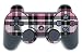 Playstation 3 Controller Skin Pink Plaid
