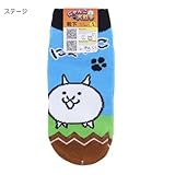 にゃんこ大戦争 レディースソックスアプリキャラクターグッズ(女性用靴下)通販/【ステージ 】