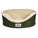 PetSafe Heated Wellness Sleeper, Small, Hunter Green/Sand