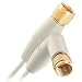 AudioQuest thin coax video cable - F plugs 7.5m (24.61')