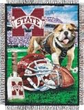 Mississippi State Bulldogs 48x60 Woven Tapestry Throw Blanket