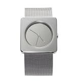 Nooka - ZAN 35 - Silver Face - Metal Mesh Band