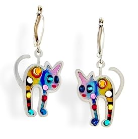 Kitten Earrings