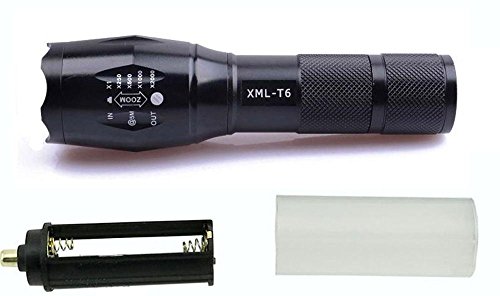 2200lm cree xm l t6 led rechargeable flashlight UltraFire High Beam Tactical You%20may%20end%20up%20taking%20night%20classes%20in%20college 2200LM-Ultrafire-Cree-Xm-l-T6-Led-Zoomable-Flashlight-Torch+-Car-Charger+Battery: Buy Online at Best